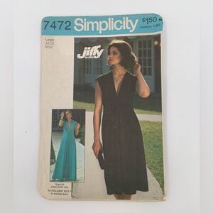 Vintage Simplicity #7472 Women’s Dress